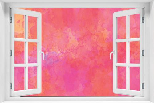 Fototapeta Naklejka Na Ścianę Okno 3D - Abstract Red and orange watercolor on white background.This is watercolor splash.It is drawn by hand.  Beautiful abstract color white and pink marble on white background and gray and white granite