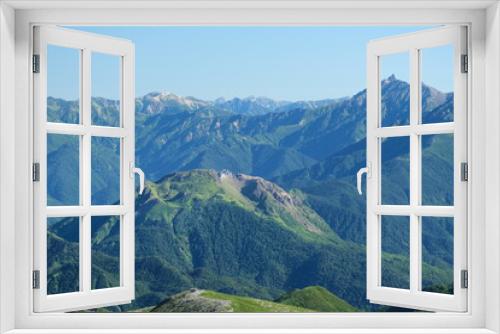 Fototapeta Naklejka Na Ścianę Okno 3D - 【北アルプス】乗鞍岳　剣ヶ峰からの景色