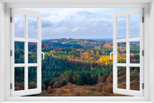 Fototapeta Naklejka Na Ścianę Okno 3D - autumn landscape in the mountains
