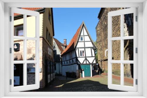 Fototapeta Naklejka Na Ścianę Okno 3D - Das Windloch in Minden