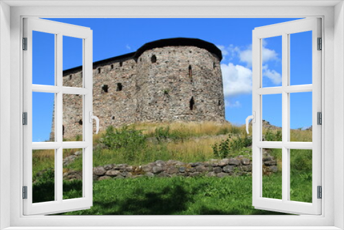 Fototapeta Naklejka Na Ścianę Okno 3D - Raseborg Castle in Finland