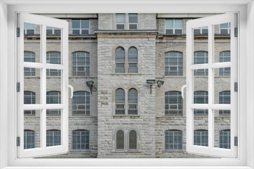 Fototapeta Naklejka Na Ścianę Okno 3D - Kingston Penitentiary National Historic Site