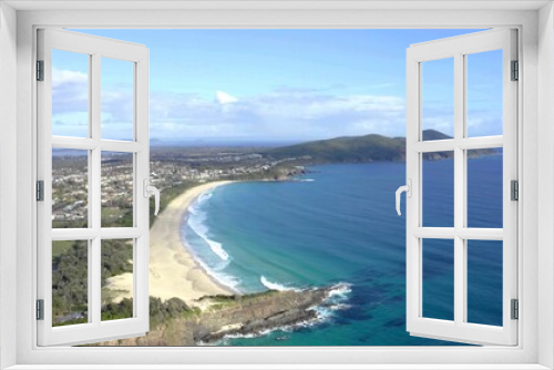 Fototapeta Naklejka Na Ścianę Okno 3D - An aerian view of a beach in Australia