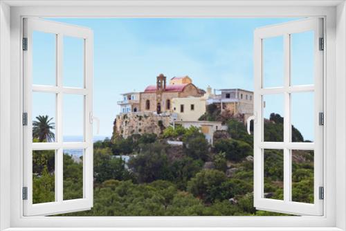 Fototapeta Naklejka Na Ścianę Okno 3D - Monastery of Chrisoskalitissa at Crete island in Greece