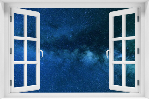 Fototapeta Naklejka Na Ścianę Okno 3D - night sky with stars galaxy