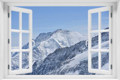 Fototapeta Naklejka Na Ścianę Okno 3D - Swiss Bernese Alps. View on the Jungfrau
