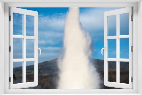 Fototapeta Naklejka Na Ścianę Okno 3D - Iceland geyser Strokkur eruption