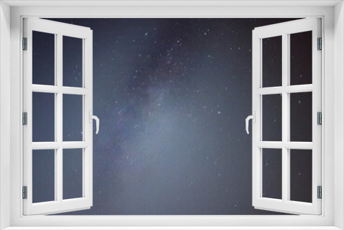 Fototapeta Naklejka Na Ścianę Okno 3D - Milchstraße im Nachthimmel
