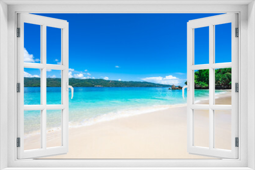 Fototapeta Naklejka Na Ścianę Okno 3D - paradise beach bacardi island