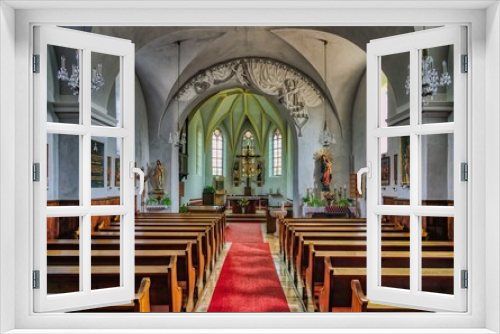 Interior of Immendorf Church