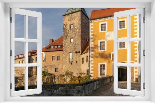 Fototapeta Naklejka Na Ścianę Okno 3D - Impressionen von der Burg Hohnstein im Elbsandsteingebirge sächsische Schweiz