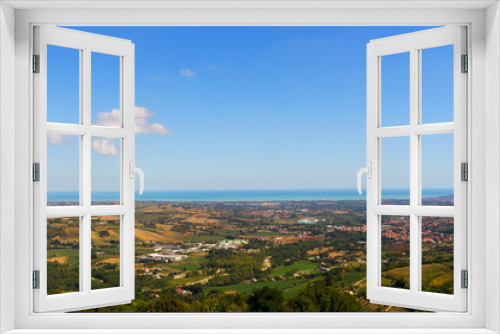 PANORAMA MONTEFIORE CONCA EMILIA ROMAGNA ITALIA