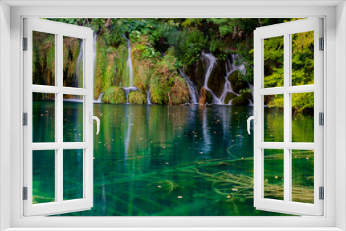 Fototapeta Naklejka Na Ścianę Okno 3D - Plitvice lakes national park HD wallpaper - free download