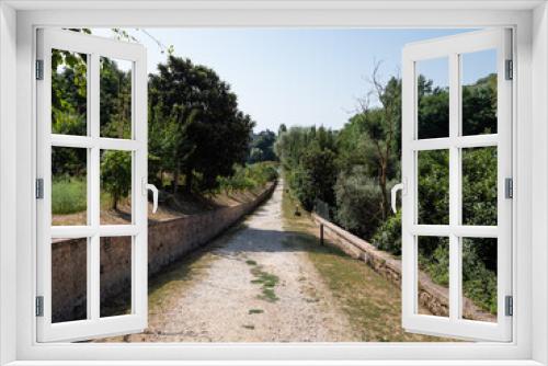 Fototapeta Naklejka Na Ścianę Okno 3D - Orto de Pecci Park and Garden in Siena, Tuscany, Italy