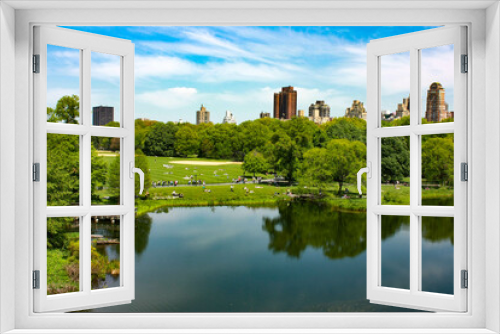 Fototapeta Naklejka Na Ścianę Okno 3D - New York City / Central Park	