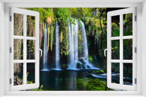 Fototapeta Naklejka Na Ścianę Okno 3D - Waterfall Duden at Antalya Turkey