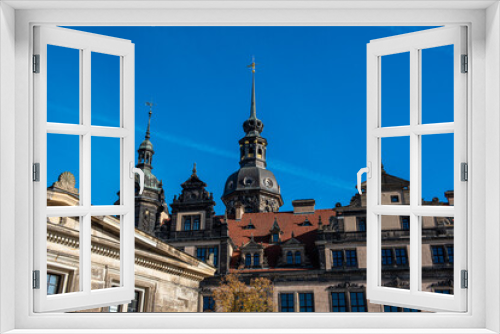 Fototapeta Naklejka Na Ścianę Okno 3D - Dresden, the reborn city from its ashes