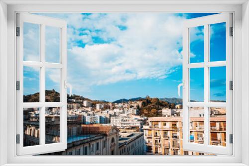 Fototapeta Naklejka Na Ścianę Okno 3D - Street view of Messina city, Italy
