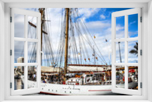 Fototapeta Naklejka Na Ścianę Okno 3D - Sailing vessel