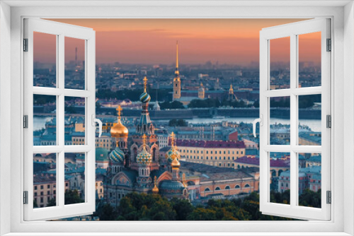Fototapeta Naklejka Na Ścianę Okno 3D - Moscow