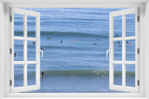 Fototapeta Naklejka Na Ścianę Okno 3D - Swamis surfing point in San Diego