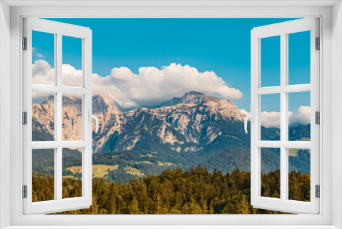 Fototapeta Naklejka Na Ścianę Okno 3D - Beautiful alpine summer view near Berchtesgaden, Bavaria, Germany