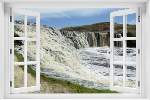 Fototapeta Naklejka Na Ścianę Okno 3D - Waterfall 5