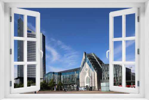 Fototapeta Naklejka Na Ścianę Okno 3D - Augustusplatz Leipzig