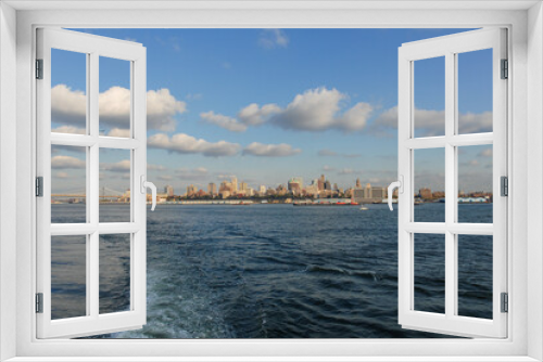 Fototapeta Naklejka Na Ścianę Okno 3D - Manhattan, New York