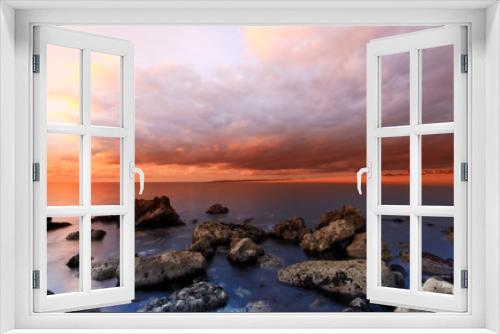 Fototapeta Naklejka Na Ścianę Okno 3D - The Cove Sunset
