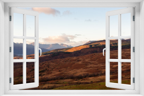 View from Conic Hill next to Loch Lomond, Scotland