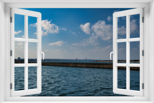 Fototapeta Naklejka Na Ścianę Okno 3D - 銚子大橋