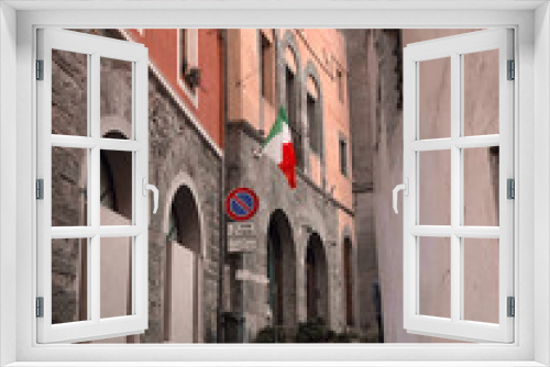Fototapeta Naklejka Na Ścianę Okno 3D - Italian street