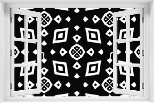  Black and white seamless geometric Pattern  for fashion, fabric, apparel dress, textile, background, wallpaper, digital printing.