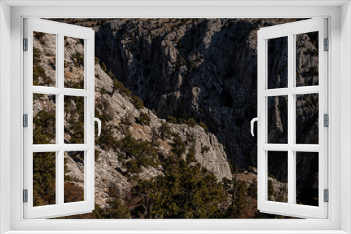 Fototapeta Naklejka Na Ścianę Okno 3D - Beautiful landscape with view of Taurus (Toros) Mountains, Turkey.