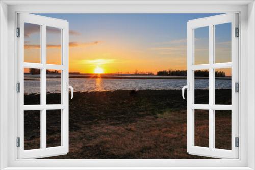 Fototapeta Naklejka Na Ścianę Okno 3D - Sunset Skies