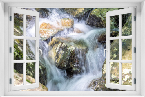 Fototapeta Naklejka Na Ścianę Okno 3D - USA, Virginia, Shenandoah National Park, Rose River Falls