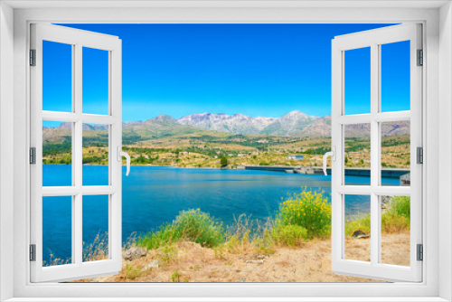 Fototapeta Naklejka Na Ścianę Okno 3D - Lac de Calacuccia - Korsika