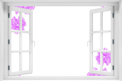 Fototapeta Naklejka Na Ścianę Okno 3D - 
Pink floral vector frame