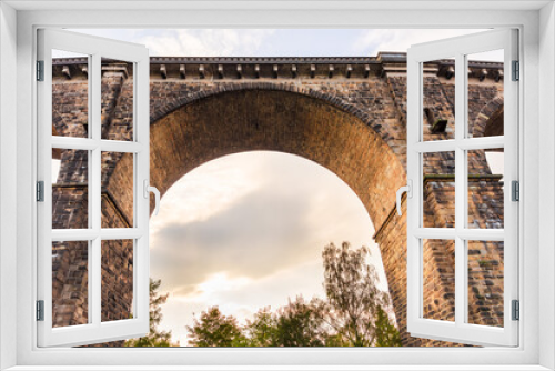 Fototapeta Naklejka Na Ścianę Okno 3D - roman aqueduct