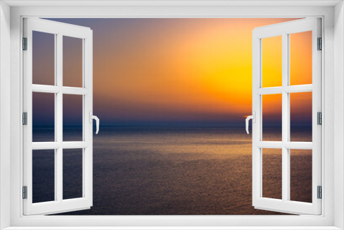 Fototapeta Naklejka Na Ścianę Okno 3D - Sonnenuntergang auf Ibiza, Balearen, Spanien