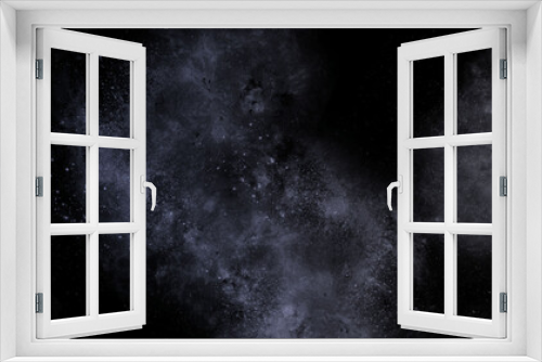 Fototapeta Naklejka Na Ścianę Okno 3D - abstract space, colorful nebula, stars and sky
