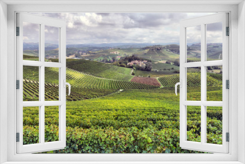 Fototapeta Naklejka Na Ścianę Okno 3D - panorama of vineyards