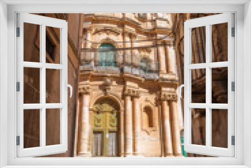 Fototapeta Naklejka Na Ścianę Okno 3D - Church of San Giovanni Evangelista, Scicli, Ragusa, Sicily, Italy, Europe, World Heritage Site
