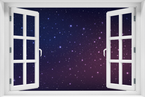 Fototapeta Naklejka Na Ścianę Okno 3D - Beautiful galaxy background with nebula cosmos, Stardust and bright shining stars in universal, Vector illustration.