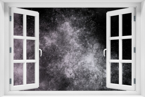 Fototapeta Naklejka Na Ścianę Okno 3D - abstract space, colorful nebula, stars and sky