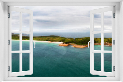 Fototapeta Naklejka Na Ścianę Okno 3D - D Broughton island wide high pan