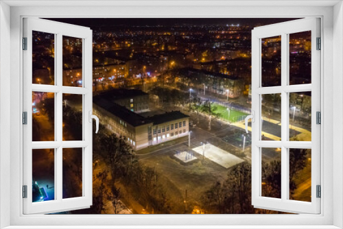 Fototapeta Naklejka Na Ścianę Okno 3D - Football stadium.