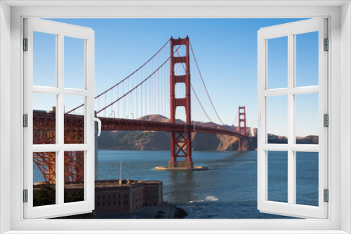 Fototapeta Naklejka Na Ścianę Okno 3D - Golden Gate Bridge in California USA