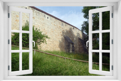 Fototapeta Naklejka Na Ścianę Okno 3D - Weiberturm in Rothenburg ob der Tauber